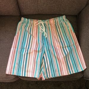 NWT Blair drawstring shorts striped
